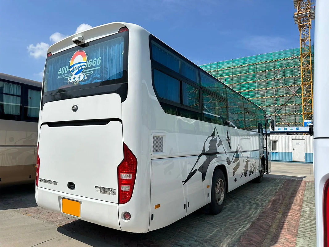 ZK6109 Yutong Gebruikte Passagiersbus / 49 zitplaatsen Linksbestuur Nationale V Luxe Bus