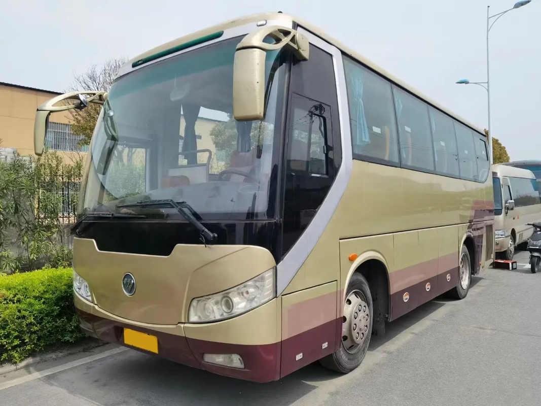 BJ6800 Futian Brand Airconditioned Linksgestuurde Diesel Bus Met Grote Ruimte Voor Bagage