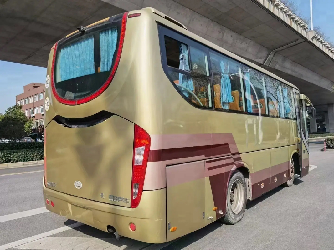 BJ6800 Futian Brand Airconditioned Linksgestuurde Diesel Bus Met Grote Ruimte Voor Bagage