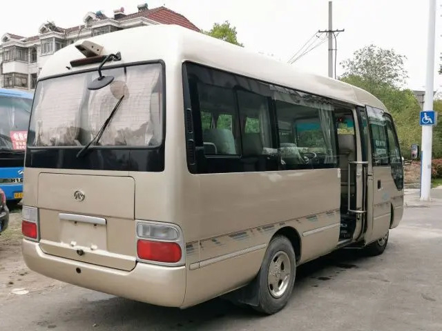HFF6600 Ankai Front-mounted Diesel Engine Linksgestuurde Eendeurs middelgrote bus