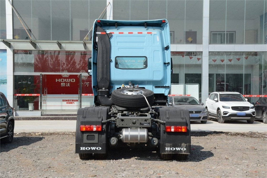 Howo Tractor Truck National VI 6X4 AMT Automatische achterste dubbele as Achterste acht wielen 570 pk