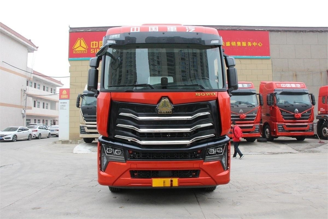 HOWO Max zware vrachtwagen 480 pk hoog dak 6x4 diesel handmatig 12-versnelling nationale VI tractor