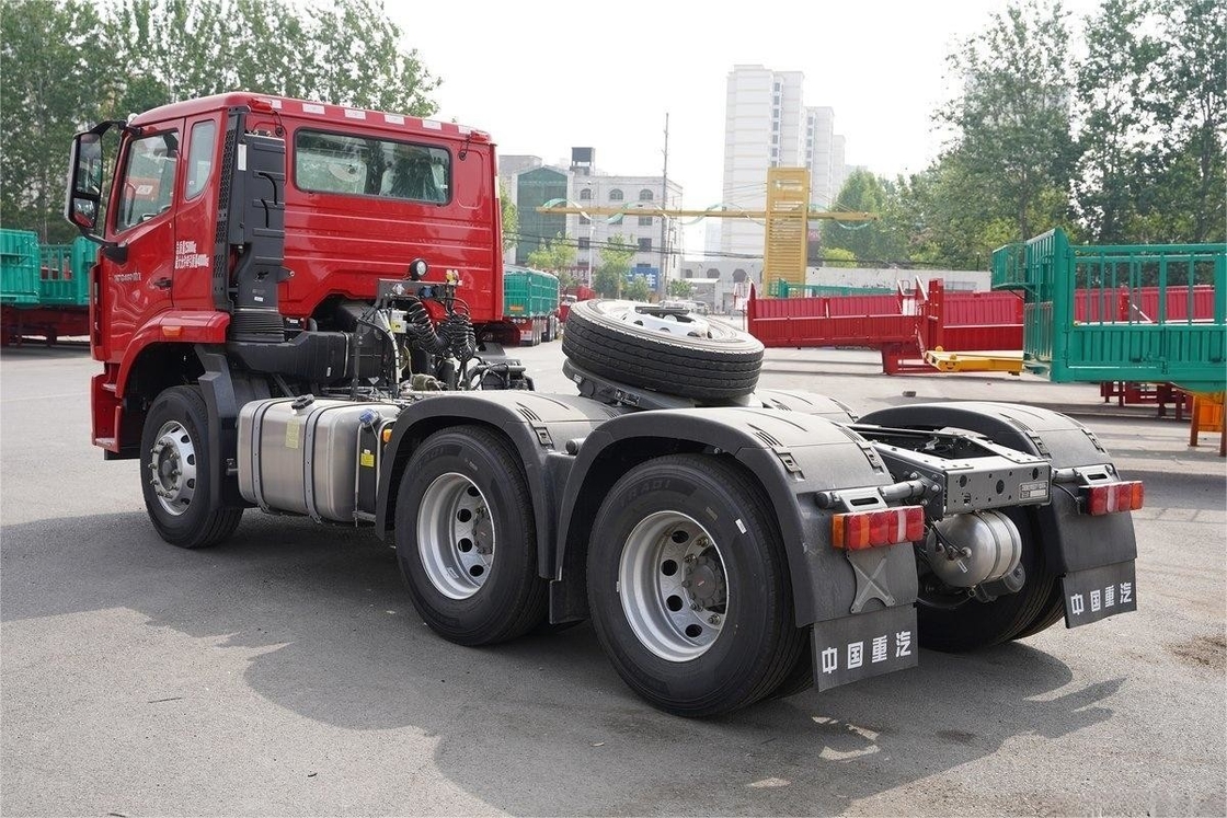 Sinotruk Howo N7G zware vrachtwagen eenrijdige halve stoel 460 pk 6x4 diesel 12-versnellingstractor