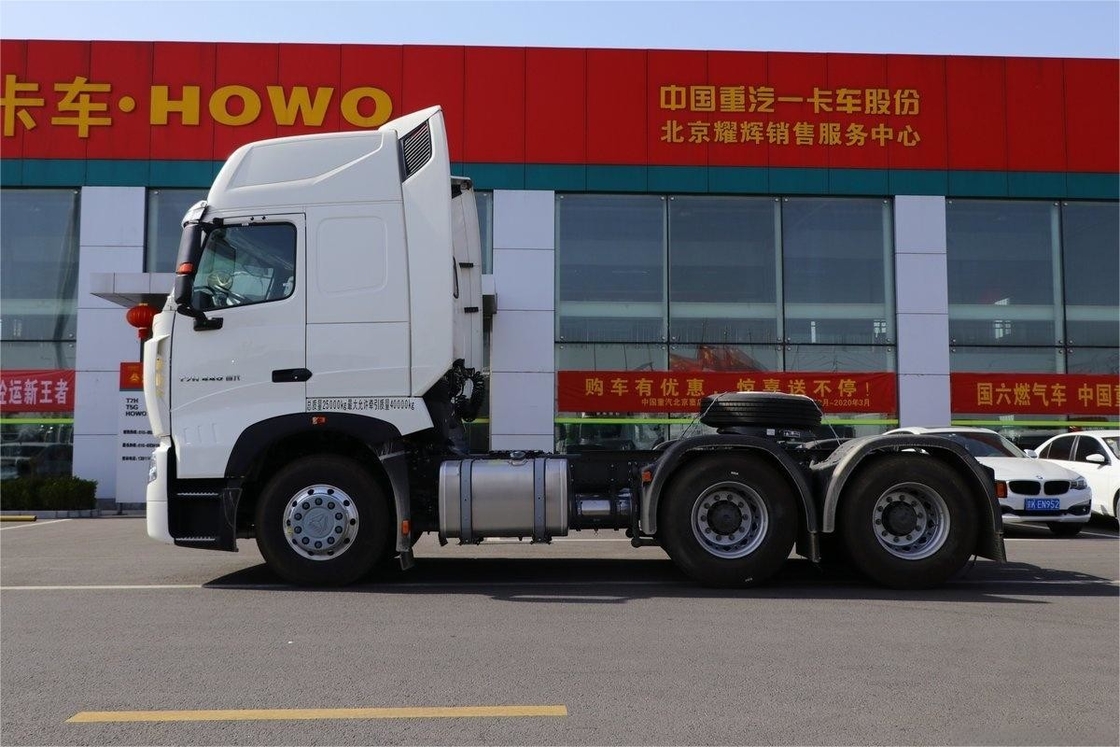T7H zware vrachtwagen met airconditioning hydraulische bufferdeflector 6X4 gevaarlijke goederen tractor