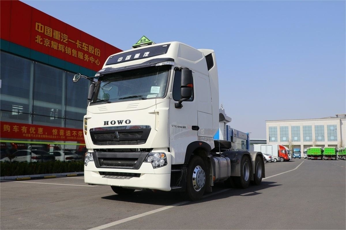 T7H zware vrachtwagen met airconditioning hydraulische bufferdeflector 6X4 gevaarlijke goederen tractor
