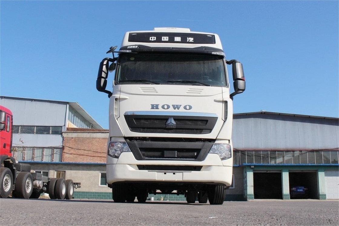 T7H HOWO Zware vrachtwagen, luchtdeflector met airconditioner, 500 pk, 4X2 eenassige tractor