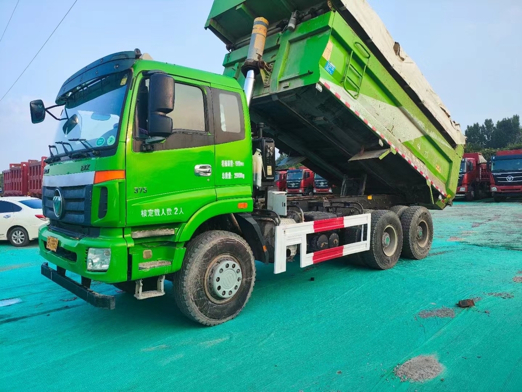 6*4 Dump Truck tweedehands Foton ETX Tipper 2018 Jaar Weichai 375hp Met U-type emmer