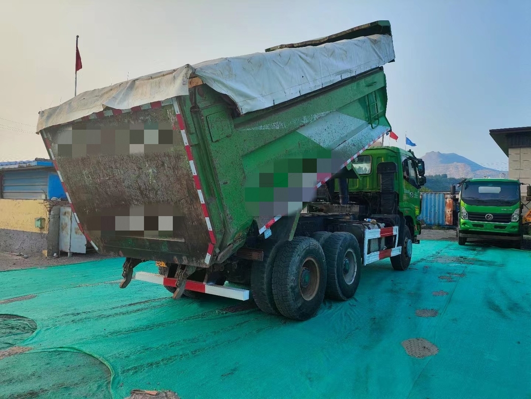 6*4 Dump Truck tweedehands Foton ETX Tipper 2018 Jaar Weichai 375hp Met U-type emmer