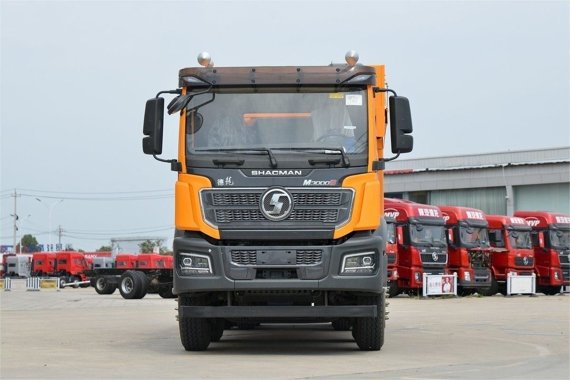 Standaard Urban Construction Versie 400 pk 8x4 6.8m Shacman Dump Truck met stofdichte stof