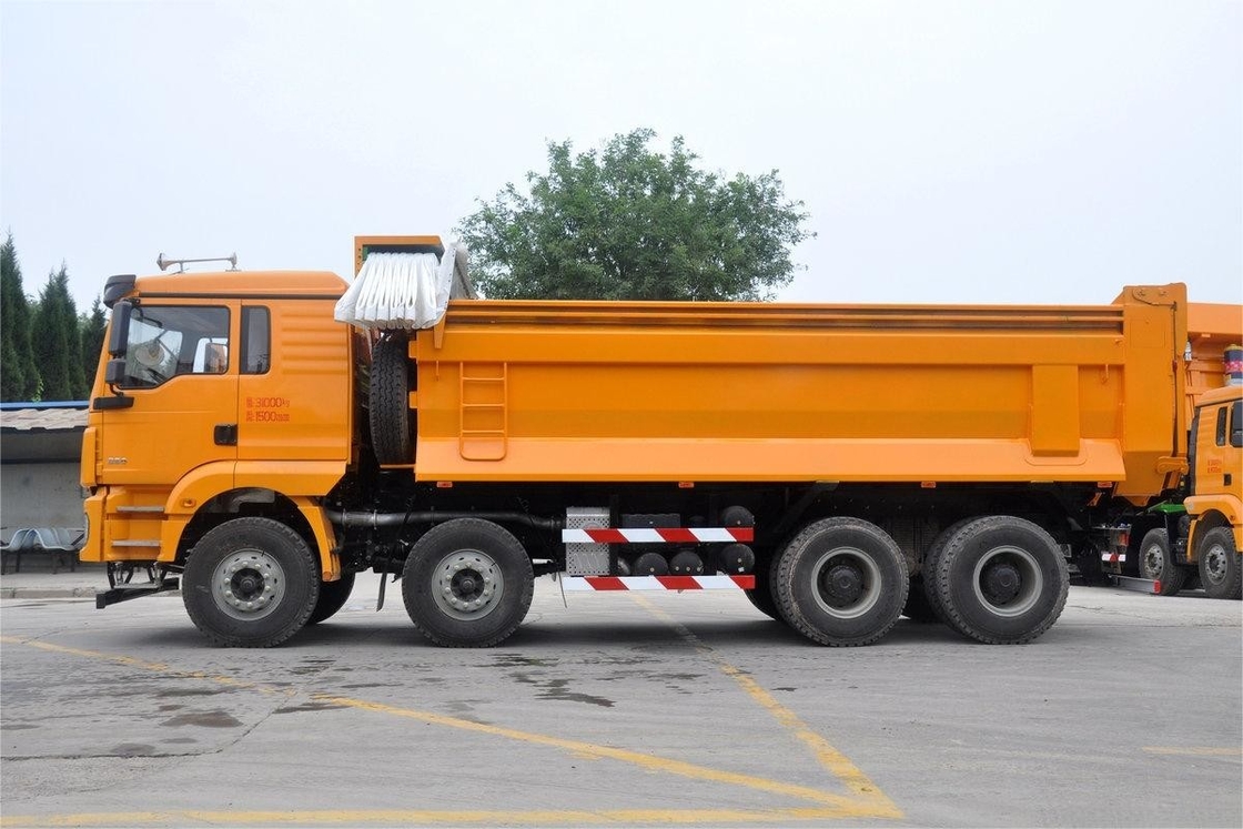 M3000 Model 8x4 350 pk 16.1T 9.8m Shacman zware vrachtwagen vouwbaar traplijn vrachtvak