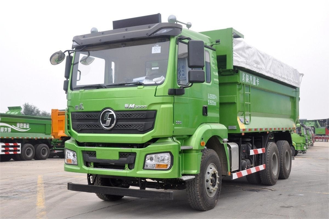 Shacman Dump Truck Weichai Nationaal Vijf 6x4 350 pk 5.6m 6 cilinders 10 versnellingen U-Box