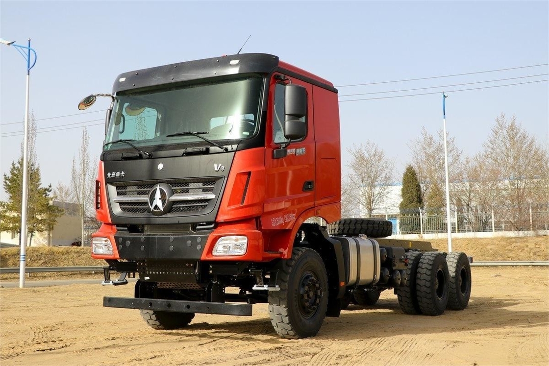 Beiben zware vrachtwagen 550 pk 6X4 Multiple milieuvriendelijke bovenkoppen 6m dumptruck chassis