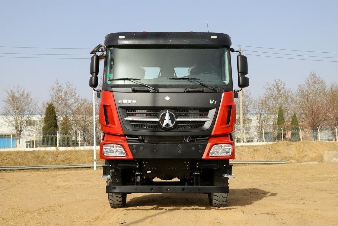 Beiben zware vrachtwagen 550 pk 6X4 Multiple milieuvriendelijke bovenkoppen 6m dumptruck chassis