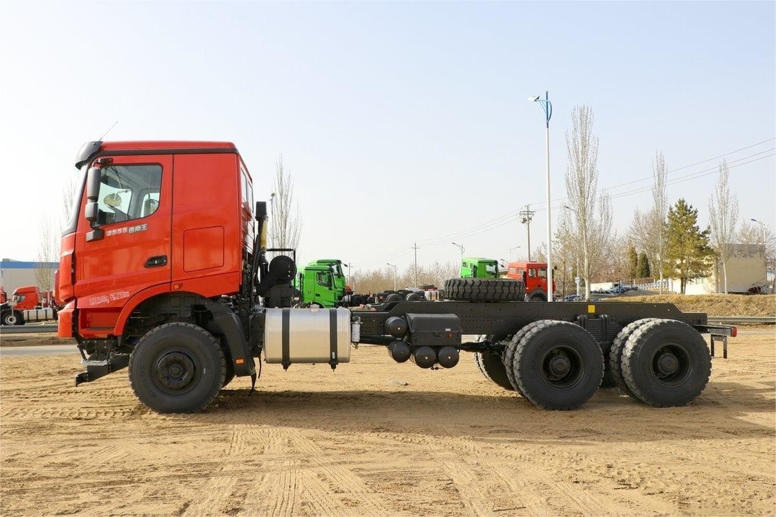 Beiben zware vrachtwagen 550 pk 6X4 Multiple milieuvriendelijke bovenkoppen 6m dumptruck chassis