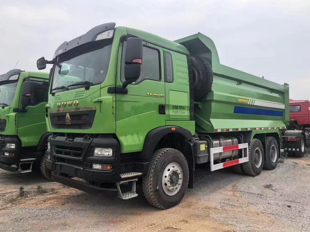 Dump Trucks Sino 400 Hp Brand New 6*4 Drive Mode Met 40 banden Howo TX Tipper In voorraad