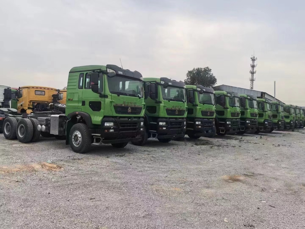 Dump Trucks Sino 400 Hp Brand New 6*4 Drive Mode Met 40 banden Howo TX Tipper In voorraad
