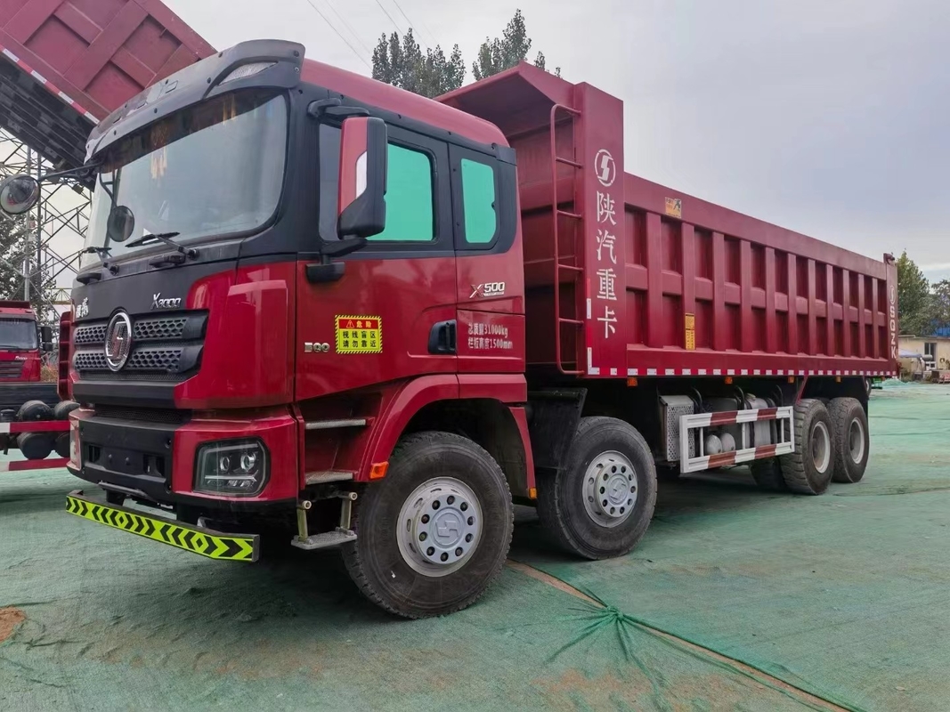 40 ton 8x4 gebruikte dumptruck 2021 Jaar Shacman X3000 High End Model Weichai 500 pk