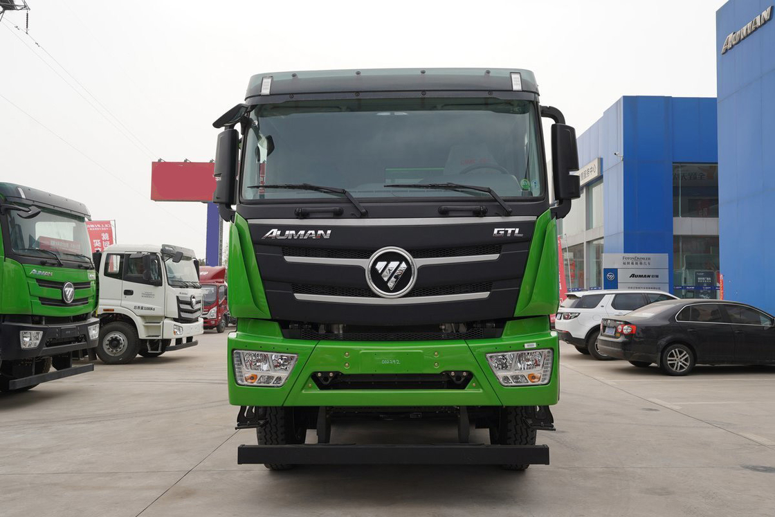 Foton Auman GTL Dump Truck 490HP 8X4 AMT 12-speed automatisch 6.8m achterste dump 360-graden beeldvorming