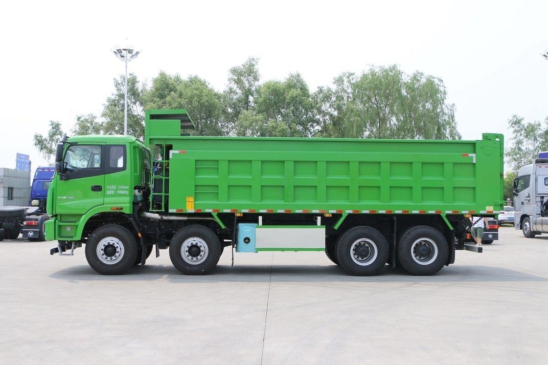 Auman Nieuwe ETX Dump Truck 400 pk 8x4 7,4m 31t Achterste Flip U-vormige raster vrachtbus Achterste Flip EURO 5