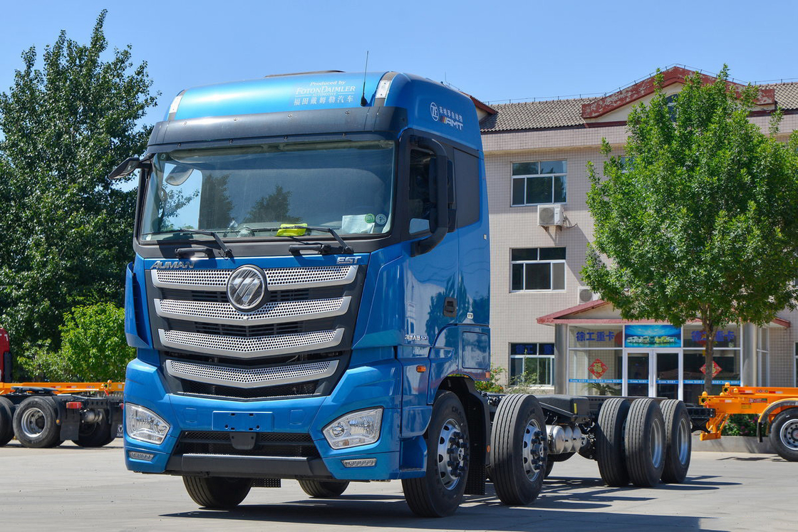 Foton Auman Truck Halve rij zitplaats 520 pk 8x4 9,53 m AMT Automatische transmissie Truck chassis