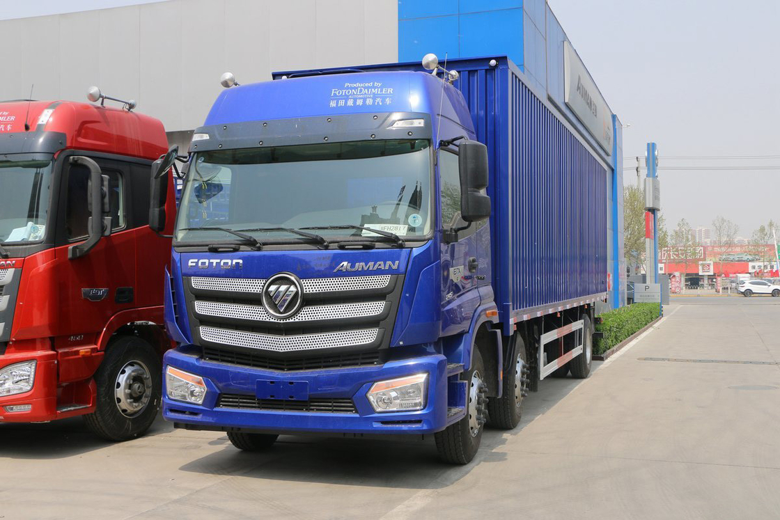 Schokabsorberende stoelen Foton Auman Truck Diesel 245HP 6 cilinders 6X2 9,53m Airconditioning