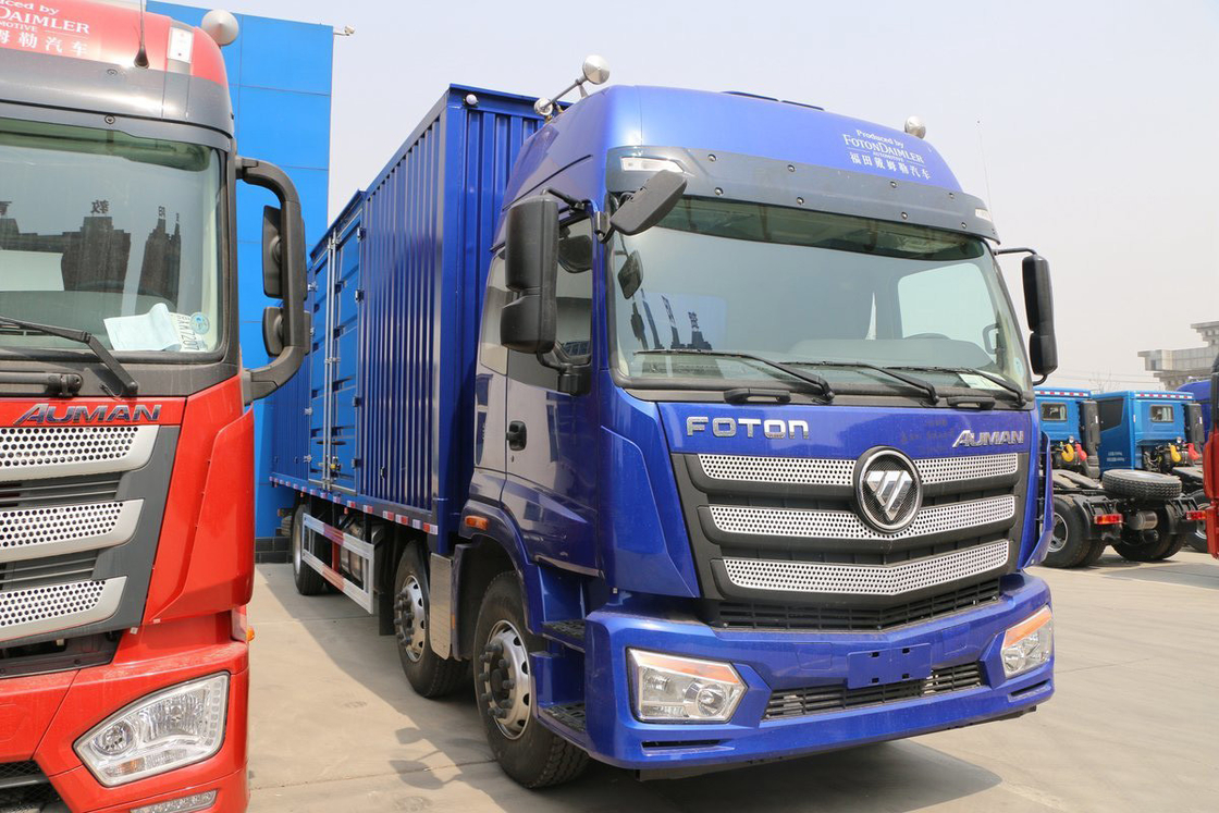 Schokabsorberende stoelen Foton Auman Truck Diesel 245HP 6 cilinders 6X2 9,53m Airconditioning