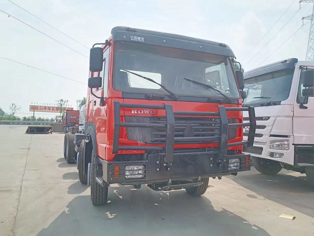 Sino Truck 2022 Howo Chassis gebruikt met hoge kwaliteit gerenoveerd 8*4 met 12 banden LHD