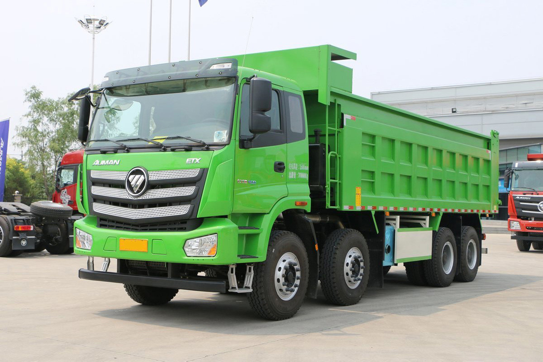 Auman Nieuwe ETX Dump Truck 400 pk 8x4 7,4m 31t Achterste Flip U-vormige raster vrachtbus Achterste Flip EURO 5