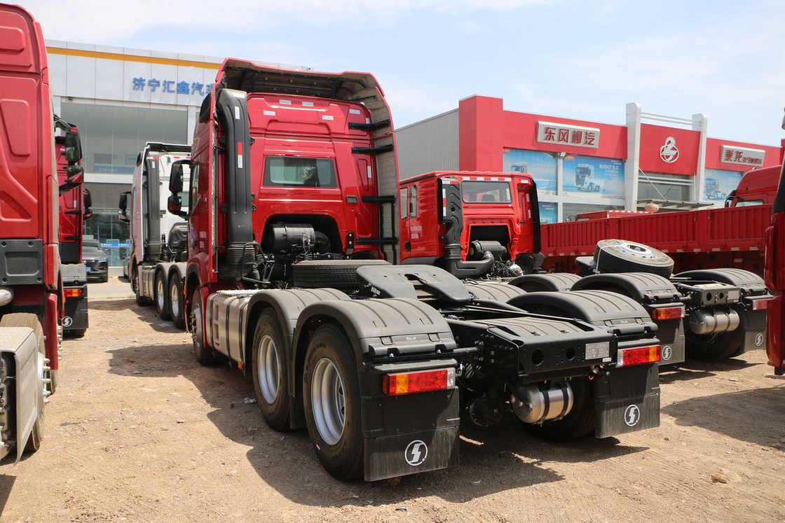AMT 12-versnellingsmotor met een enkele rij halve stoelen Diesel 480 pk 6*4 Shacman Traktor Truck H6000 Model