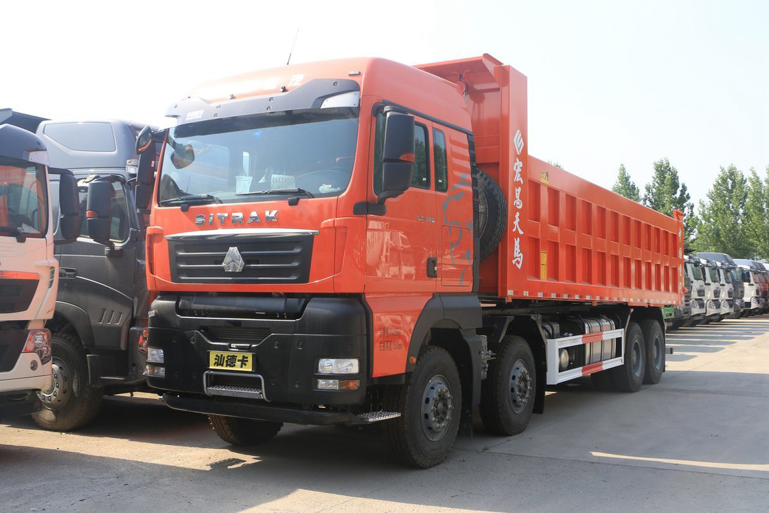 SITRAK G7H model Goed airconditioning 540 pk 8x4 8,4 m Sinotruk Dump Truck Grid U-type Cargo Box