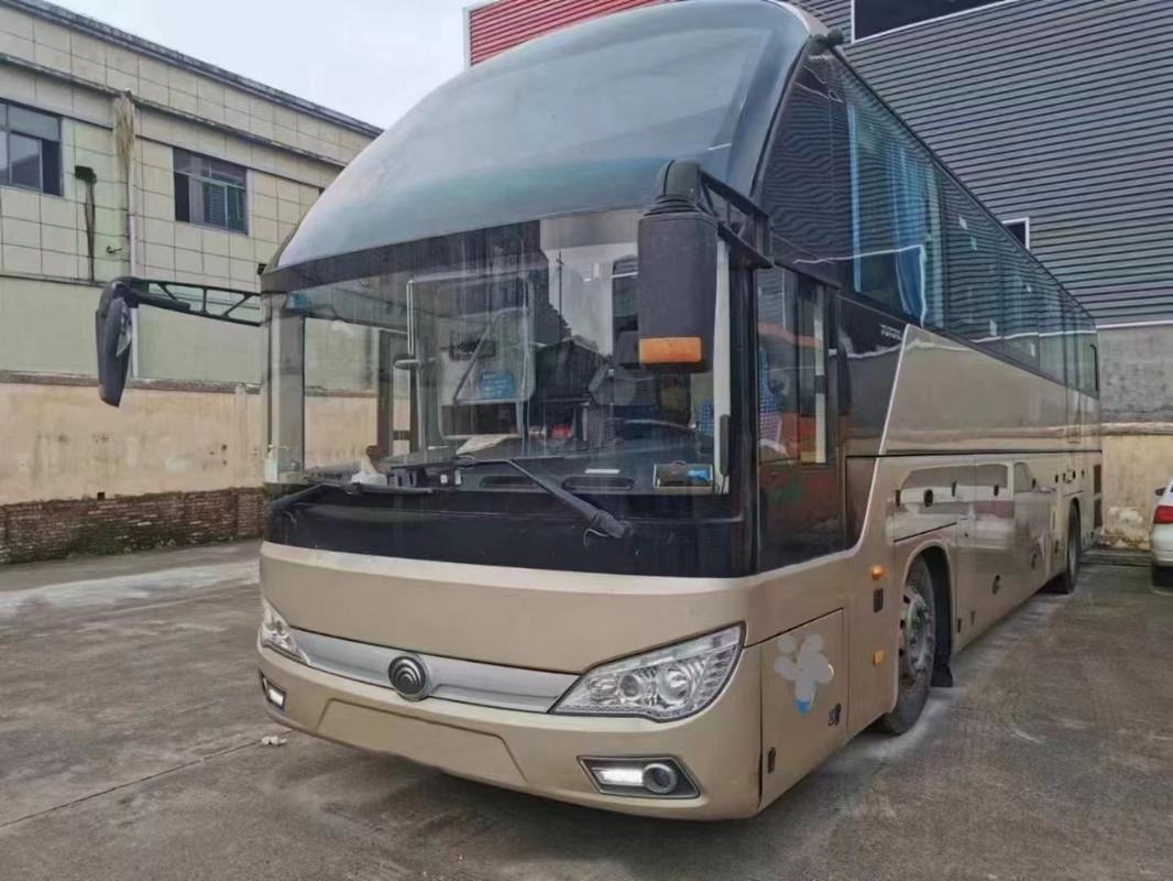 Youtong Bus Luxe Coach 48 zitplaatsen Champagne Yutong ZK6122H VIP Bus Passagier Met A/C