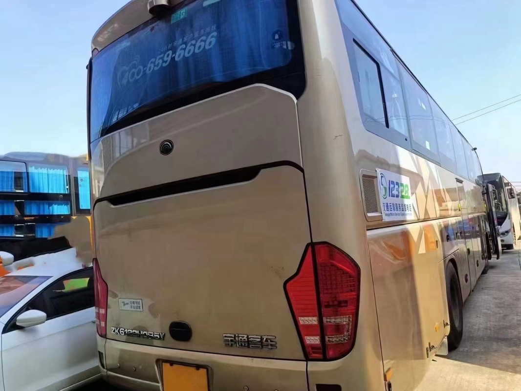 Youtong Bus Luxe Coach 48 zitplaatsen Champagne Yutong ZK6122H VIP Bus Passagier Met A/C