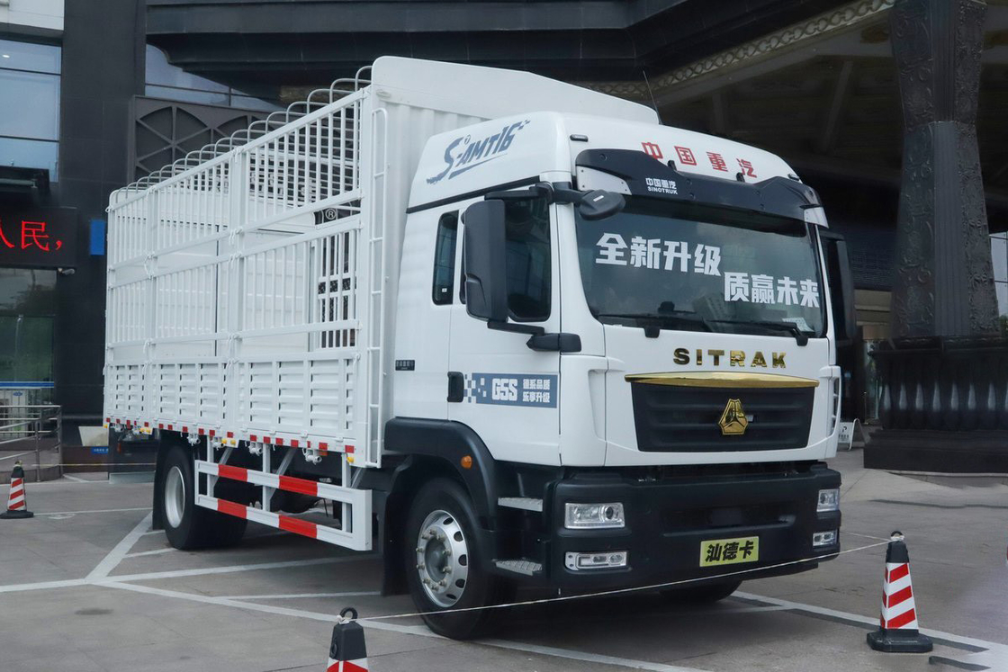 Airbag schokabsorberende stoel AMT geautomatiseerde handleiding 270 pk 4 * 2 6,8 m Sinotruk Sitrak hek truck