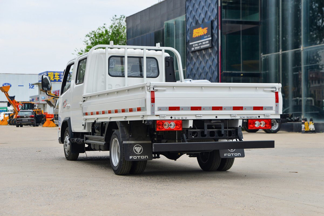 Auman M Model 2.0L Dubbele rij zitplaatsen 144 pk Benzin handleiding 5 versnellingen 2,7m Foton Flatbed Mini Truck