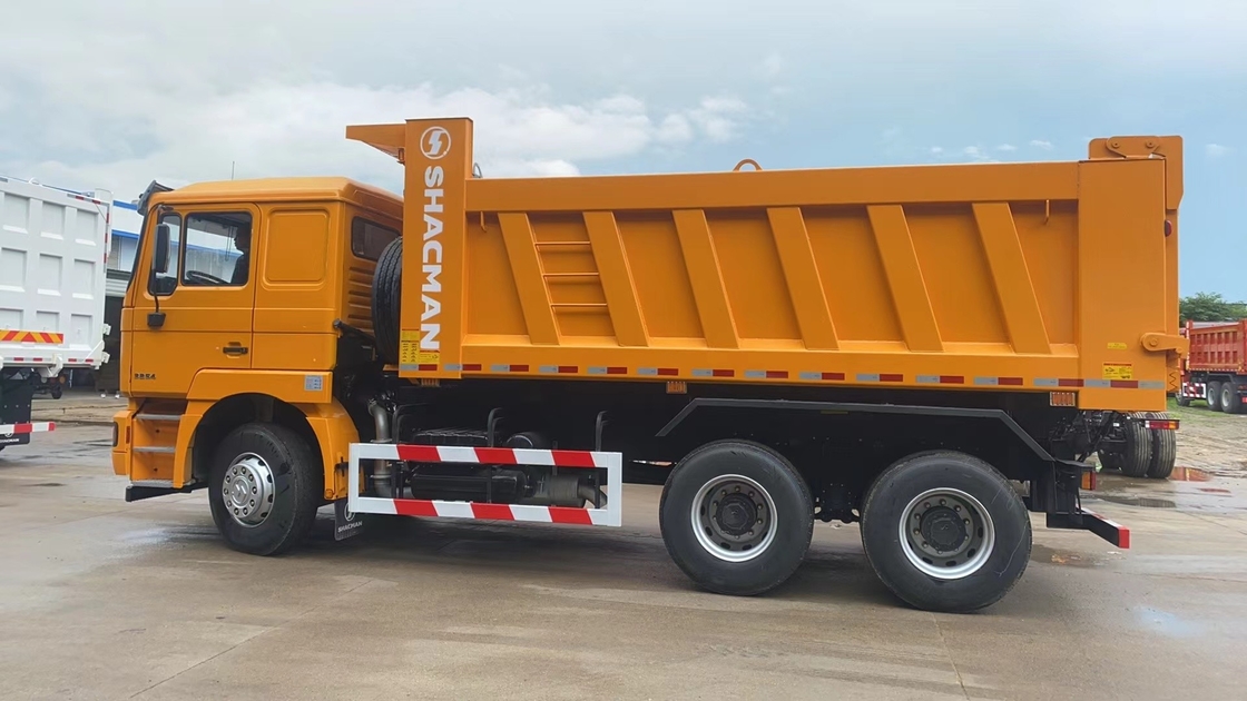 Dump trucks 6*4 Shacman F2000 Chinese trucks Big Bucket 290hp Diesel motor Links stuur