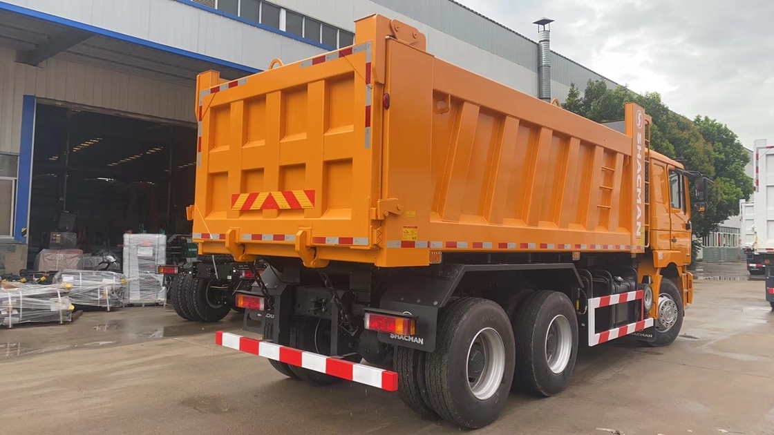 Dump trucks 6*4 Shacman F2000 Chinese trucks Big Bucket 290hp Diesel motor Links stuur