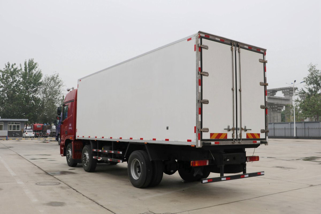 Foton GTL zware vrachtwagen hoog dak airconditioning halve rij zitplaatsen 280 pk 6x2 9,45m Auman BJ5259 koel vrachtwagen