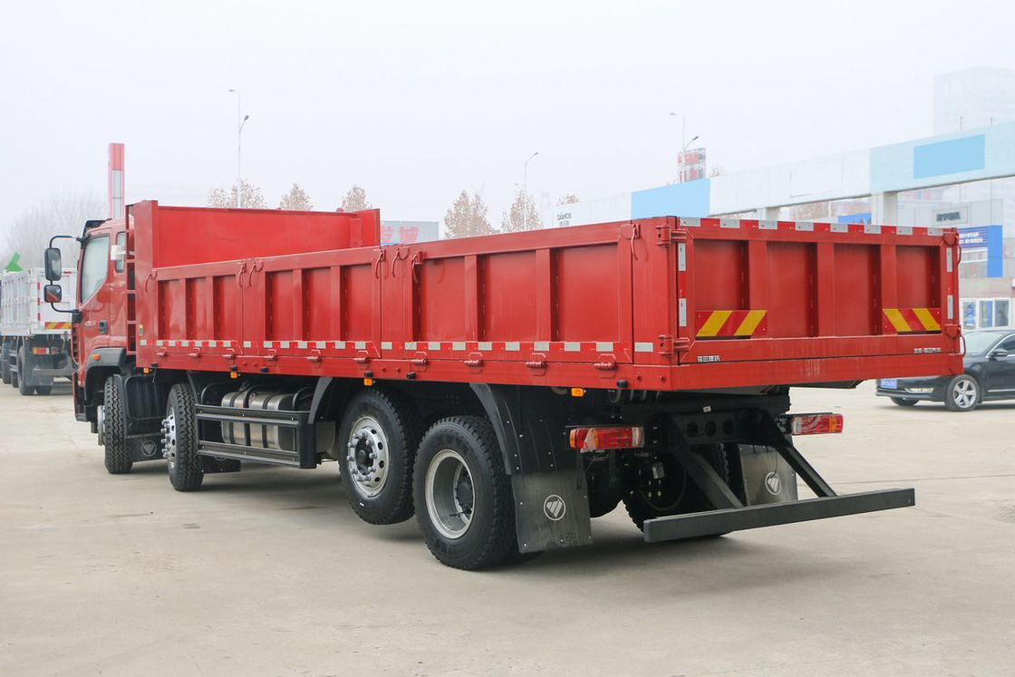 Ruiwo BJ3314 Donkey Kong ES7 Yuchai Motor 270 pk 8X2 10-speed airbag schokabsorberende stoel 7.2m Foton dump truck