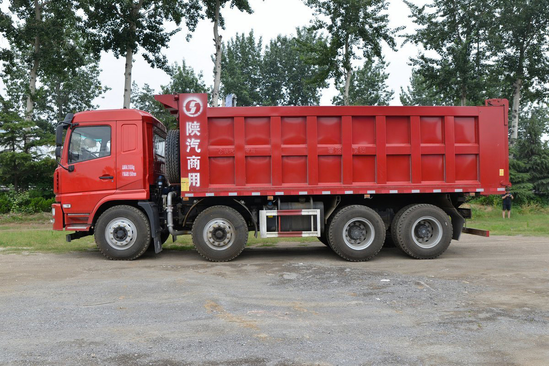 SX3315 Shaanxi Dump Truck Xuande X6 10-speed 270 pk 8X4 6,8 meter Achterste Flip-Up Dump Truck