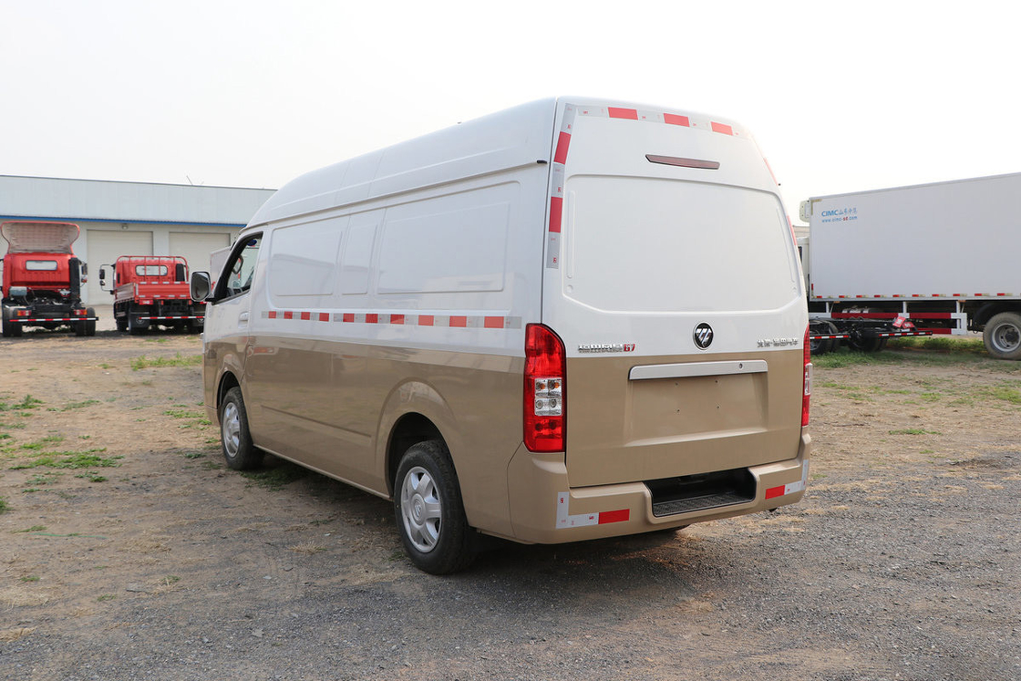 Gebruikte Foton Business Car Fengjing G7 2020 Commercial Edition 160HP 2.4L Benzine 10 zitplaatsen Long Axle High Roof Bus