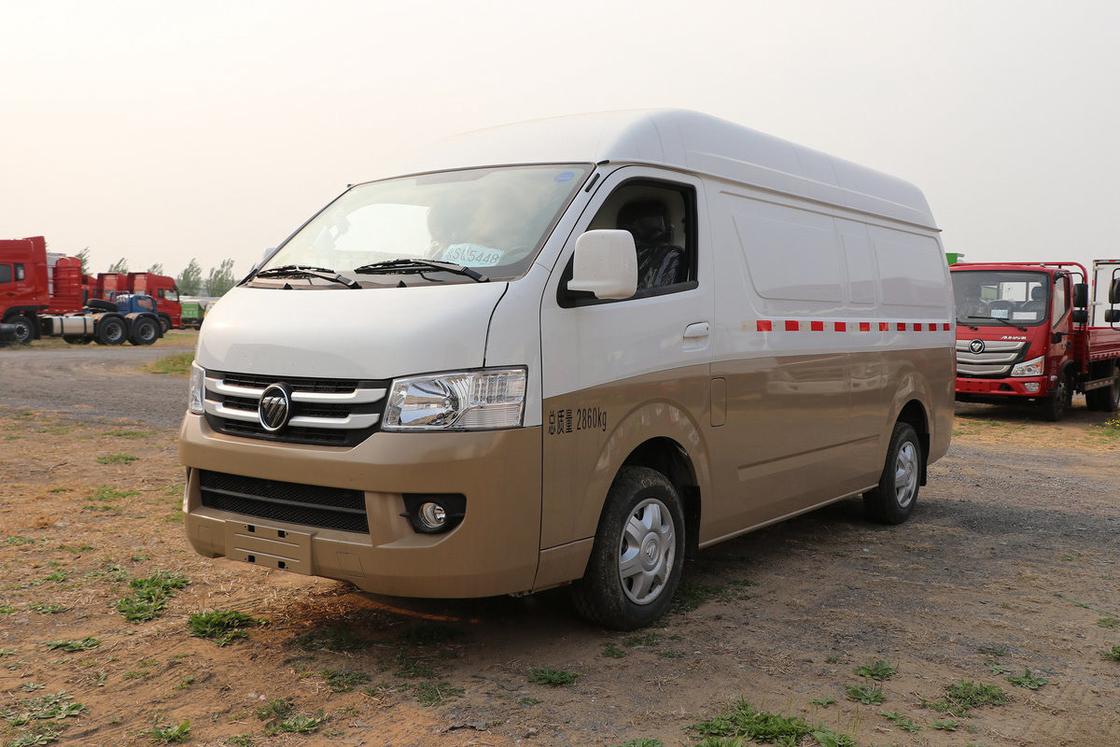 Gebruikte Foton Business Car Fengjing G7 2020 Commercial Edition 160HP 2.4L Benzine 10 zitplaatsen Long Axle High Roof Bus