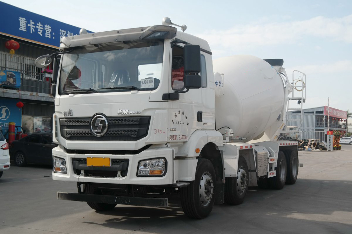 Shaanxi Automobile Heavy Truck Delong Nieuwe M3000 336HP 8X4 7,49m3 Betonmixer Truck