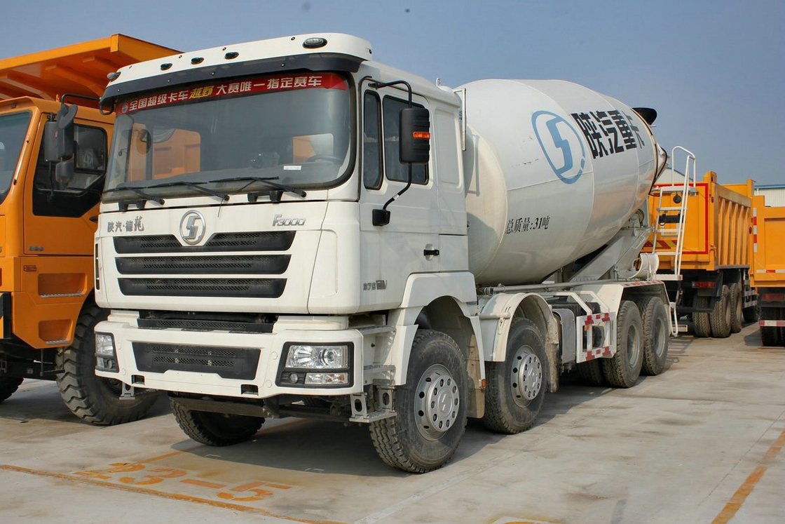 Shaanxi Automobile Heavy Truck Delong F3000 375HP 8X4 Hydraulische hoofdstoel Betonmixer Truck