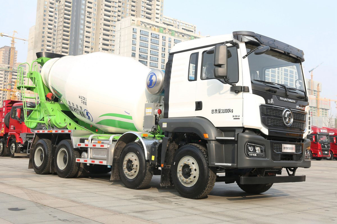 Delong Automobile Zware Truck Delong M3000s 350HP 8X4 7,89m3 Shaanxi Betonmixer Truck