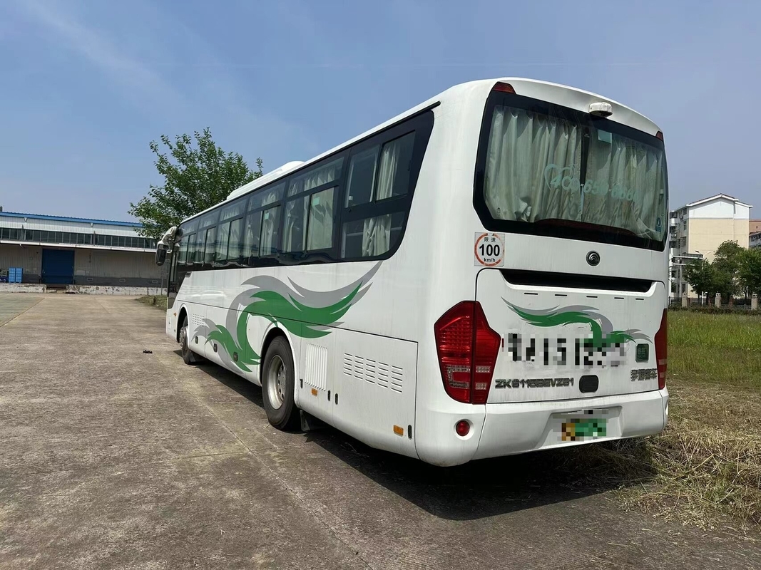 Gebruikte bus Nigeria 2018 Jaar Yutong ZK6115 Elektrisch Milieu Firend Bus 48 zitplaatsen