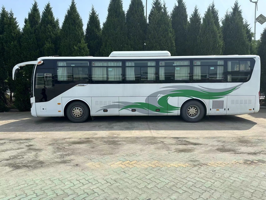 Gebruikte bus Nigeria 2018 Jaar Yutong ZK6115 Elektrisch Milieu Firend Bus 48 zitplaatsen
