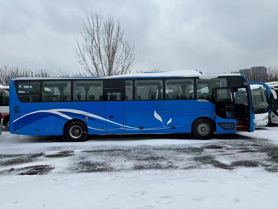 2e Yutong Bus Prijs 2016 Jaar Originele 55 zitplaatsen Euro 4 Uitstoot A/C Weichai motor Diesel