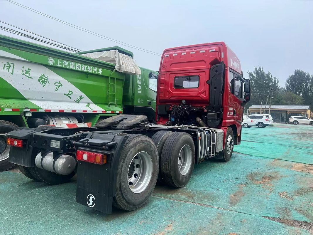 Tractor Truck Hoofd Hoog dak X5000 Shacman Paard 450 pk Dieselmotor Hoog originele 10 wielen