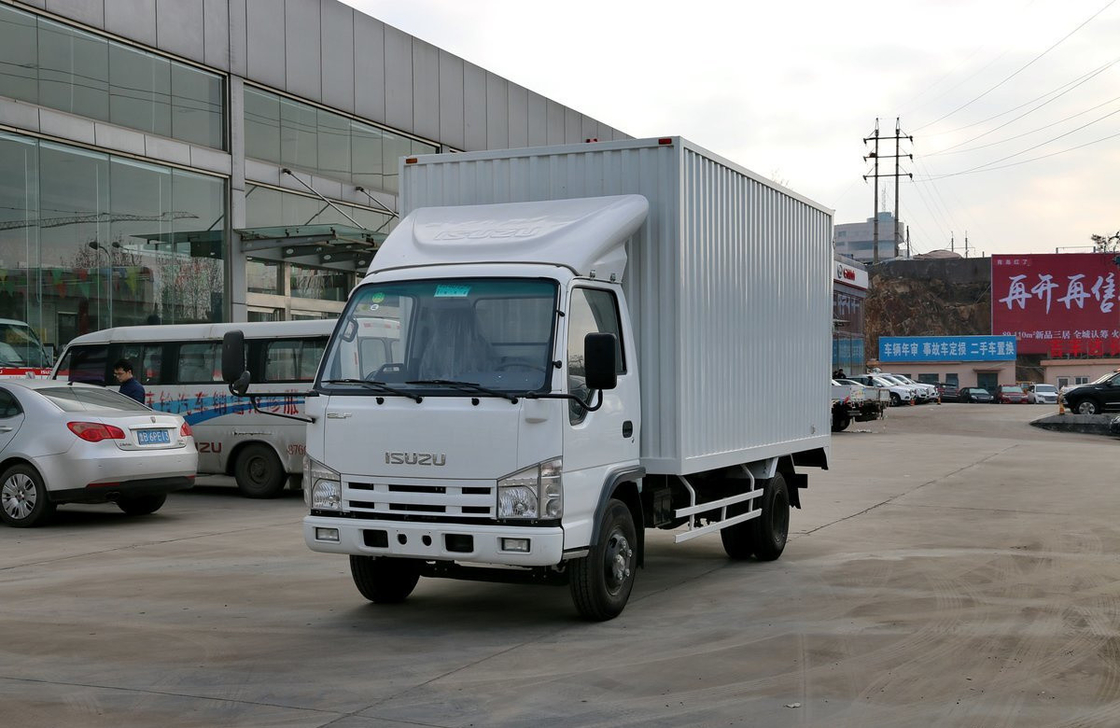 vrachtwagens Isuzu 15 ton vrachtwagen bestelwagen box dieselmotor 5,2L verplaatsing 4 * 2 aandrijvingsmodus