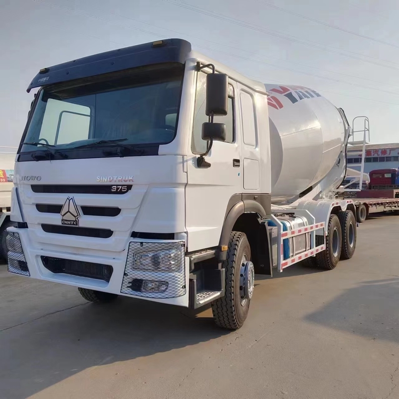 Betonmixer Truck 10m3 Gebruikt met renovatie Howo Betonmixer 10 Wielen 371/380 pk